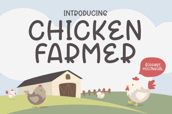 Chicken Farmer Font for Creative Branding Projects
