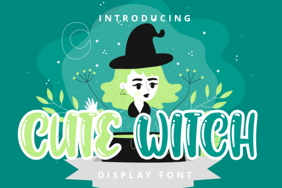 Cute Witch Font: A Display Typeface for Playful Digital Projects