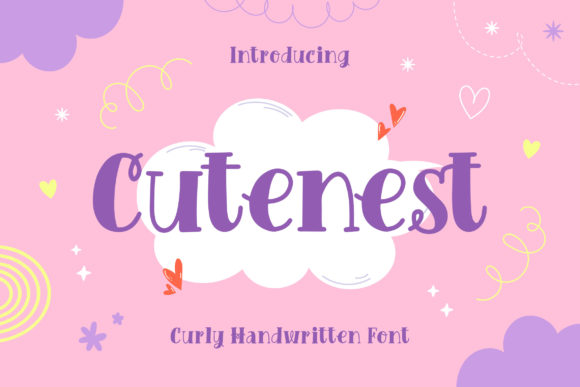 Cutenest Font: Your Brand's Playful Typography Upgrade
