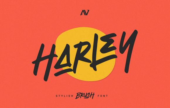 Harley: The Graffiti Display Font for Editorial Design