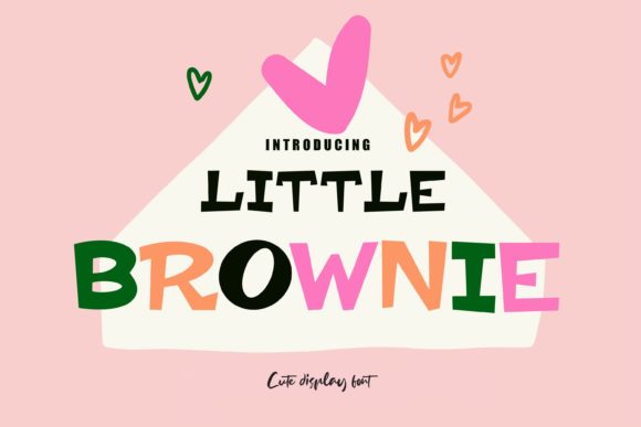 Little Brownie: A Cool and Friendly Display Font