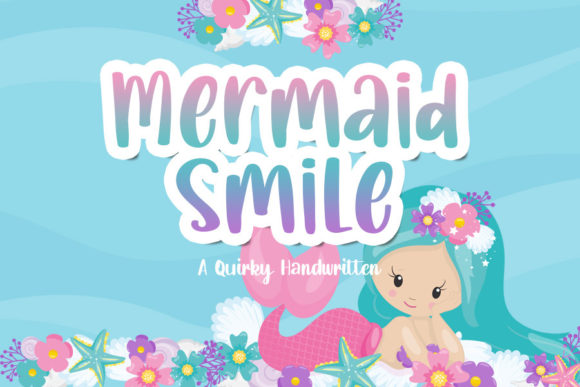 Mermaid Smile Font for Small Business Branding
