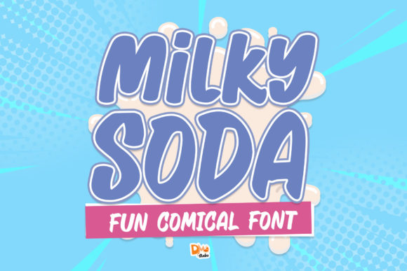 Milky Soda Font for Authentic Digital Branding