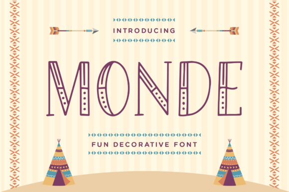 Monde: A Modern, Whimsical Display Font for Editorial Publishing