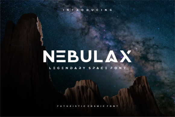 Nebulax: A Bold Modern Font for Your Craft Business