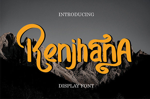 Rinkana: A Vintage Display Font for Modern Campaigns