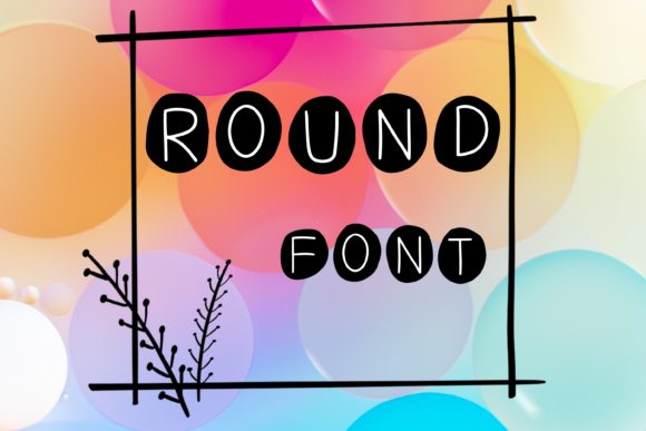 Round: Minimal Neat Display Font for Editorial Publishing