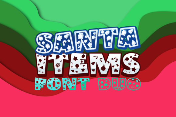 Santa Items Font: A Designer's Review for Crafters and Creators