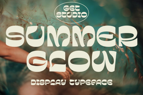 Summer Glow: A Retro Display Font for Branding and Business