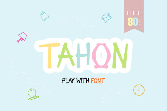 Tahon Font: A Simple Casual Display Typeface for Branding