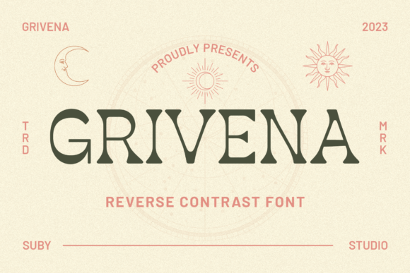 The Grivena Font for Elevating Your Handmade Product Designs