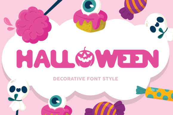 The Halloween Cute Display Font for Crafters and Creators