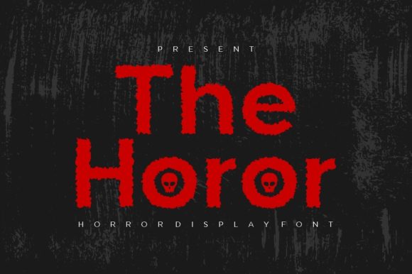 The Horor Font: A Bold Tool for Cohesive and Spooky Branding