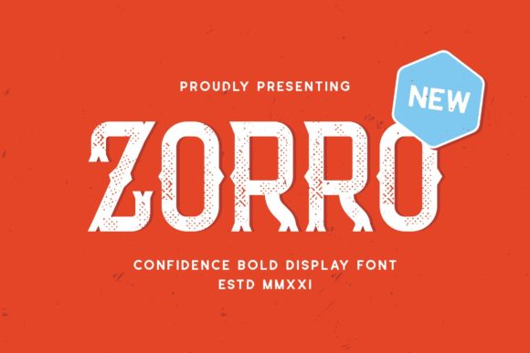 Zorro Font: The Spooky Display Typeface for Halloween Campaigns